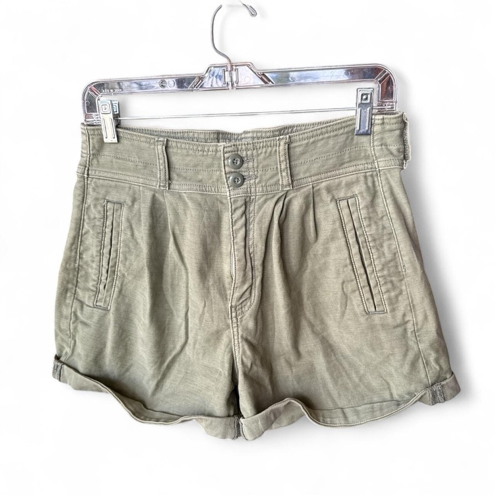 American Eagle Outfitters High Waist Green Shorts